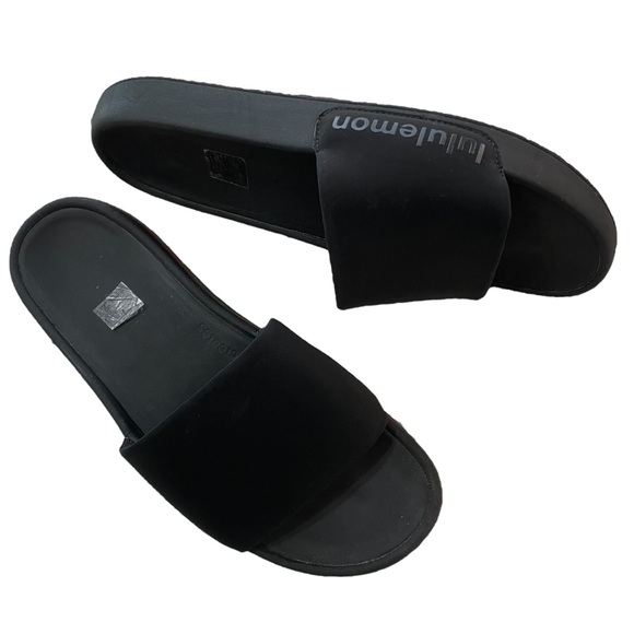 lululemon athletica Shoes - Lululemon Restfeel Slide Black Size 10 Women's Recovery Sandal